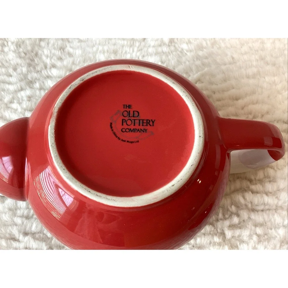 The Old Pottery Company Teapot & Mug of Tea 4.5